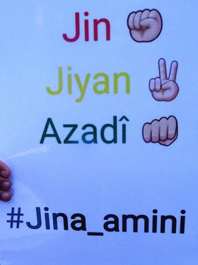 Jin Jiyan Azadî - Frau, Leben, Freiheit, # Gina Amini